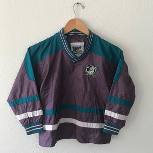 Vintage KIDS Mighty Ducks windbreaker/pullover